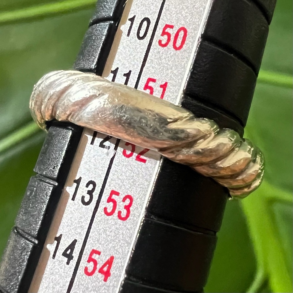 ❤️ David Yurman Noblesse Ring with Diamonds Sz 6 - Picture 6 of 12